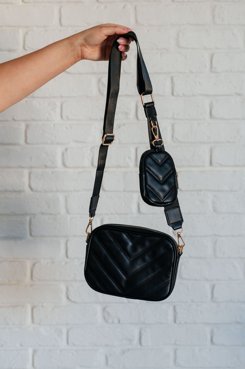 Hazel Blues® |  Under Your Spell Crossbody in Black