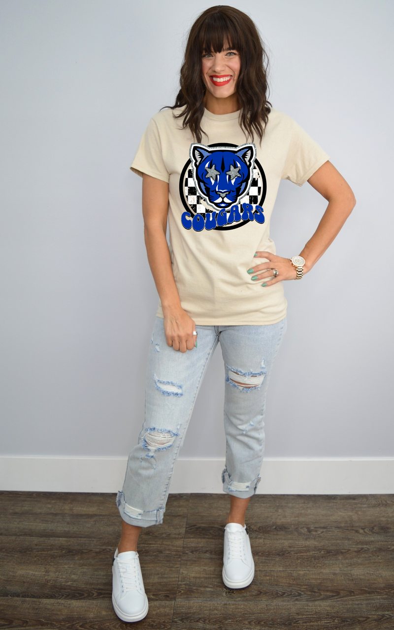 Hazel Blues® |  Cougars Graphic Softstyle T-Shirt