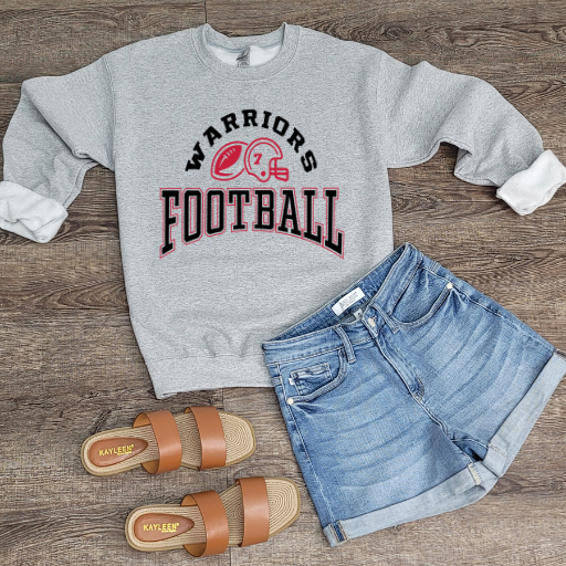 Hazel Blues® | Custom Mascot Football Sweatshirt