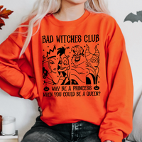 Hazel Blues® |  Bad Witches Club Graphic Sweatshirt