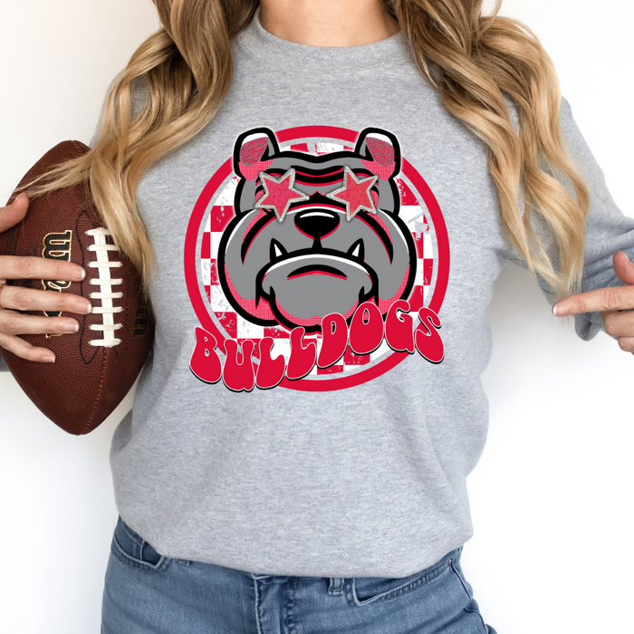 Hazel Blues® |  Boujee Bulldogs Graphic Sweatshirt