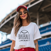 Hazel Blues® |  Baseball Mom: Tee or Sweatshirt