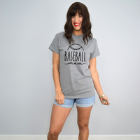 Hazel Blues® |  Baseball Mom: Tee or Sweatshirt