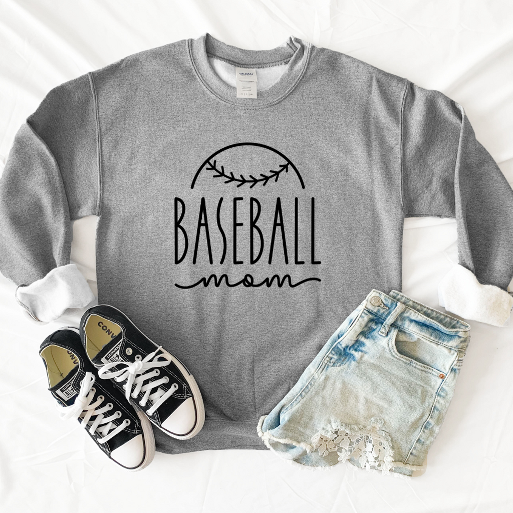 Hazel Blues® |  Baseball Mom: Tee or Sweatshirt