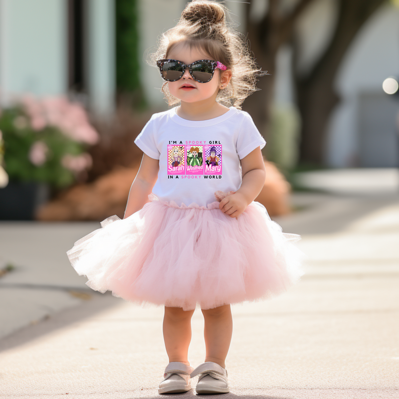 Hazel Blues® |  I'm a Spooky Girl Graphic Tee: Toddler