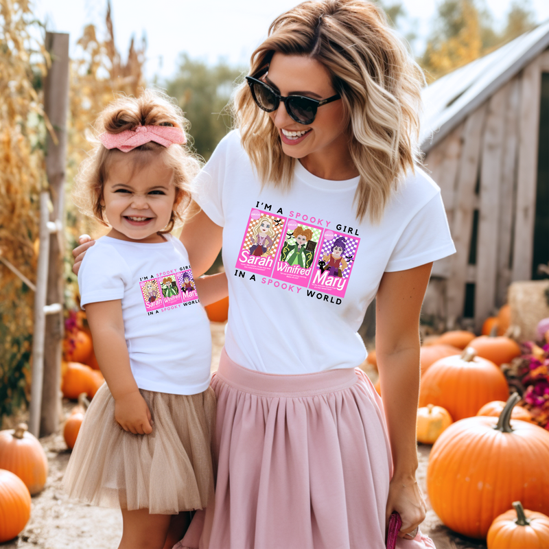 Hazel Blues® |  I'm a Spooky Girl Graphic Tee: Toddler