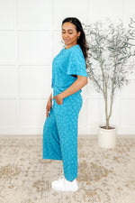 Hazel Blues® |  Up to Bat Leopard Print Set
