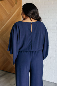 Hazel Blues® |  Up to Something Wide Leg Jumpsuit