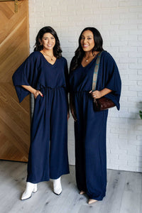 Hazel Blues® |  Up to Something Wide Leg Jumpsuit