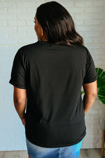 Hazel Blues® |  Uptown Crew T-Shirt in Black