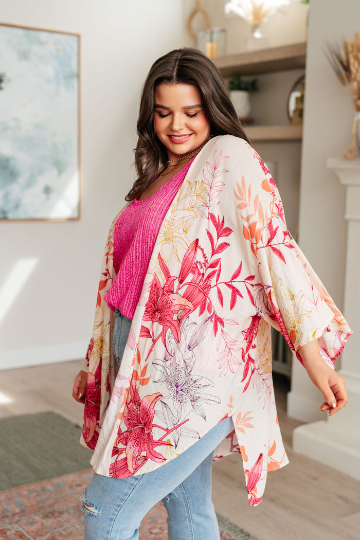 Hazel Blues® |  Vacay Season Bell Sleeve Kimono