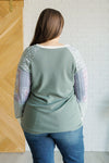 Hazel Blues® |  Very Curious Mixed Print Top