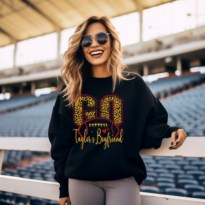 Hazel Blues® |  Go Taylor's Boyfriend Graphic Sweatshirt