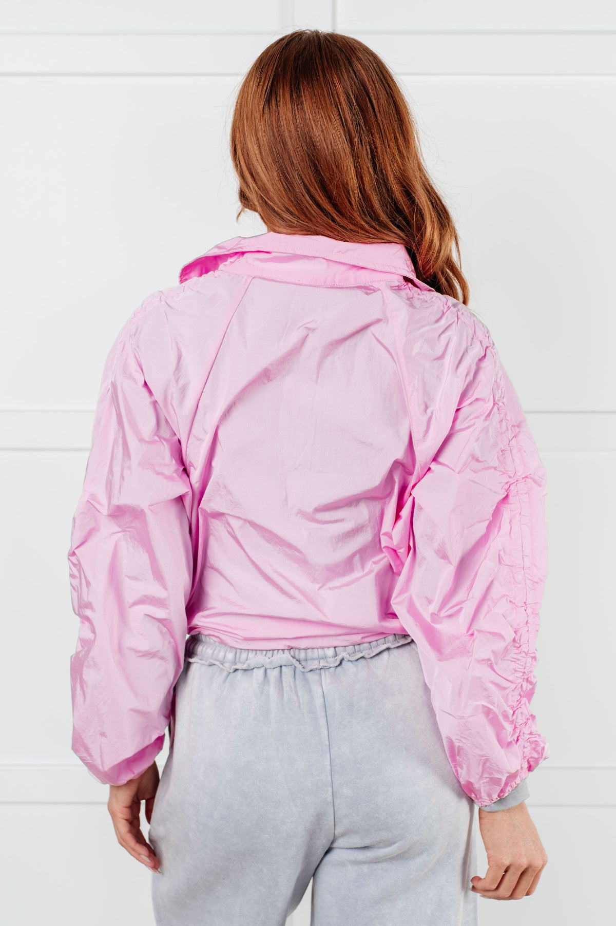 Hazel Blues® |  Weak in the Knees Windbreaker