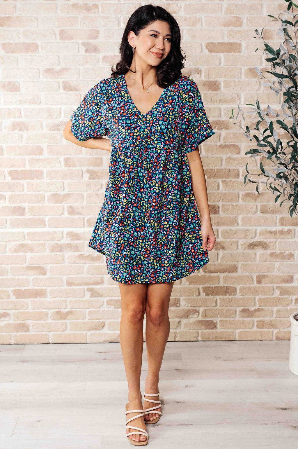 Hazel Blues® |  What's the Hurry About? Floral Dress