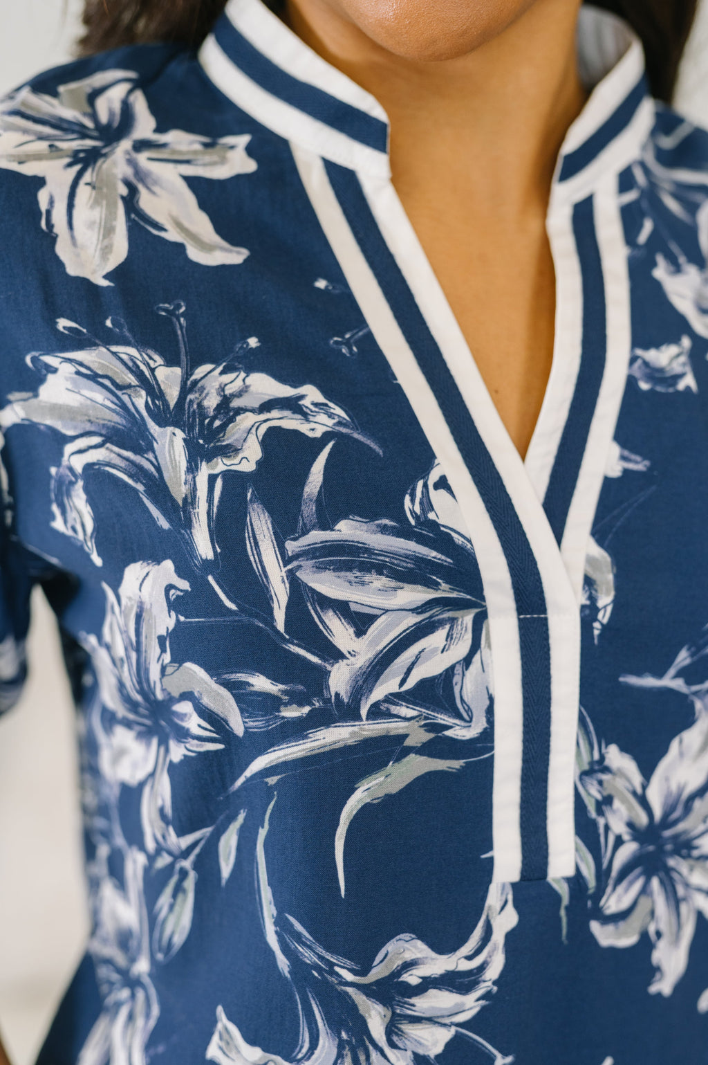 Wheels Are in Motion Puff Sleeve Floral Blouse
