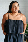 Hazel Blues® |  When All is Said and Done Spaghetti Strap Jumpsuit