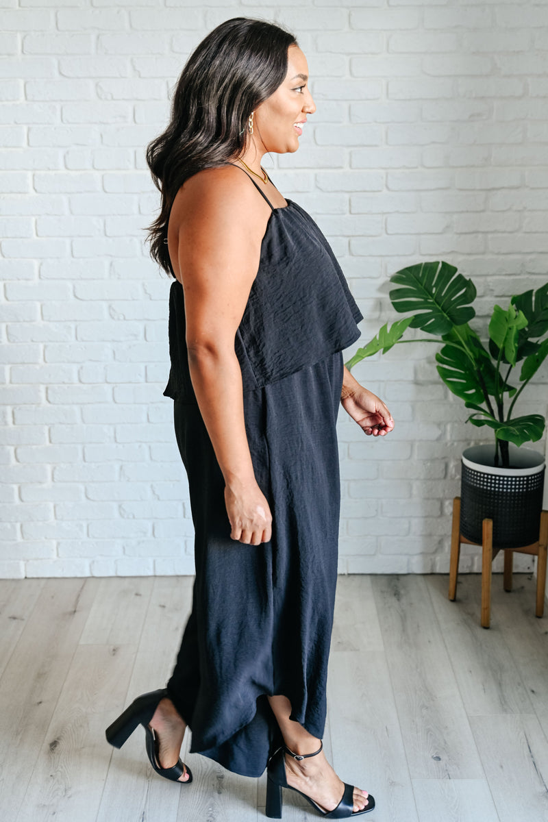 Hazel Blues® |  When All is Said and Done Spaghetti Strap Jumpsuit