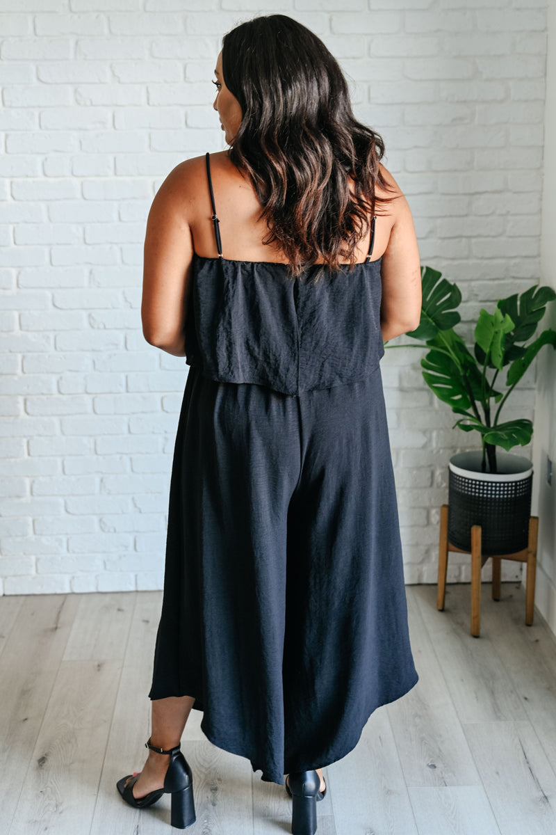 Hazel Blues® |  When All is Said and Done Spaghetti Strap Jumpsuit