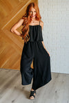 Hazel Blues® |  When All is Said and Done Spaghetti Strap Jumpsuit