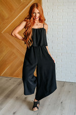 Hazel Blues® |  When All is Said and Done Spaghetti Strap Jumpsuit