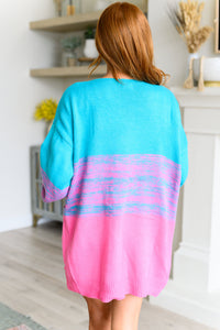 Hazel Blues® |  When We're Grooving Open Front Cardigan