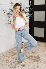 Hazel Blues® |  Which Choice Layered Mesh Top