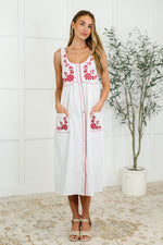 Hazel Blues® |  Whispering Petals Scoop Neck Dress
