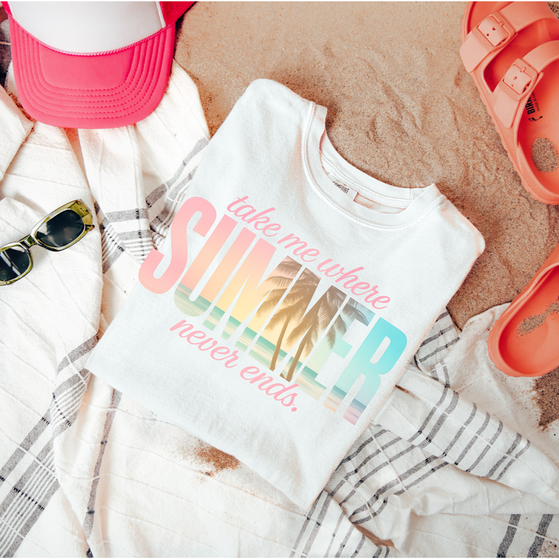 Hazel Blues® |  Summer Never Ends Graphic Tee