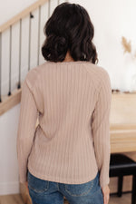 Hazel Blues® |  Winding Down Cable Detail Top