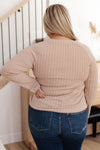 Hazel Blues® |  Winding Down Cable Detail Top