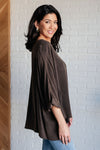 Hazel Blues® |  Wishy Washy Mineral Washed Oversized Top