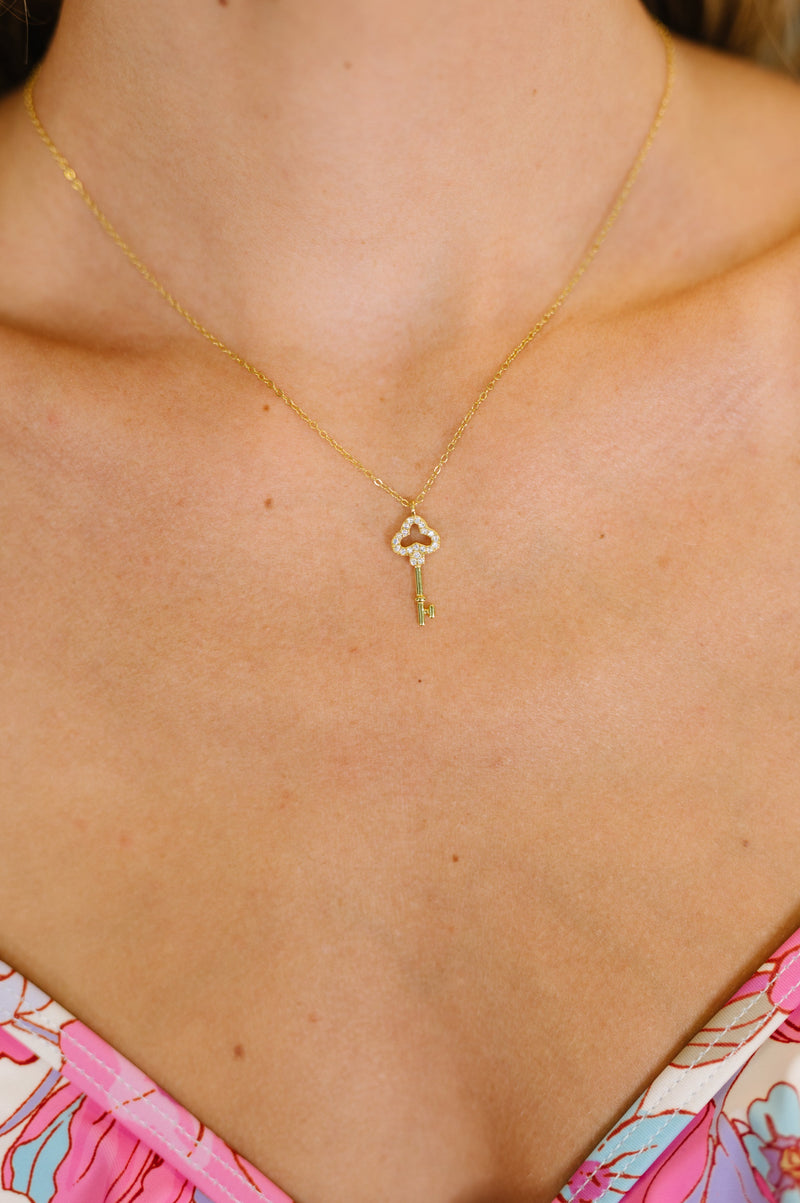 Hazel Blues® |  You Hold The Key Necklace