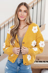 Hazel Blues® |  You're Enough Floral Cardigan