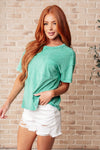 Hazel Blues® |  You're No Fun Top In Green