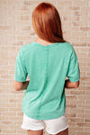 Hazel Blues® |  You're No Fun Top In Green