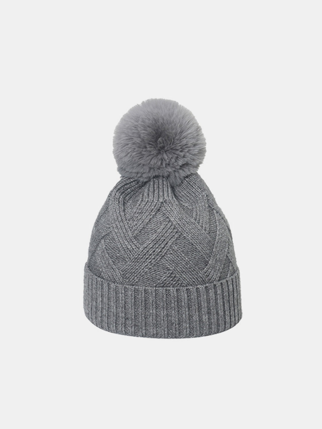 Hazel Blues® |  Roll Rim Hat with Pompom