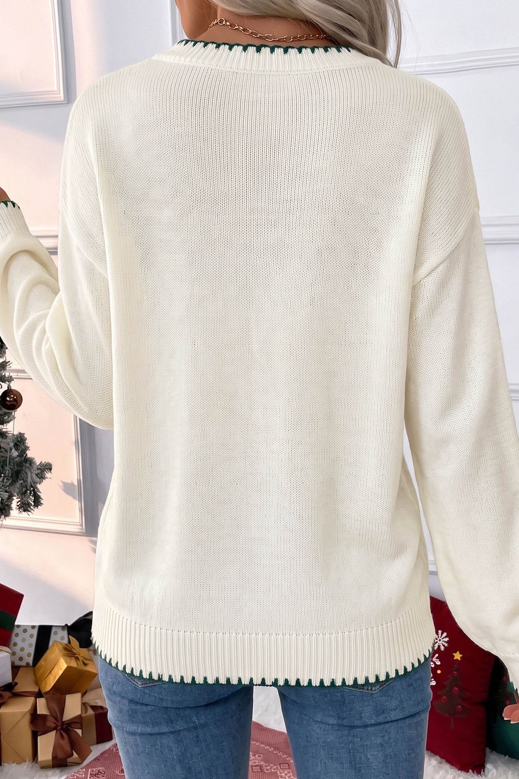 Festive Heart Sweater