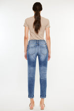 Hazel Blues® |  Kancan High Rise Distressed Mom Jeans