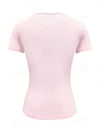 Hazel Blues® |  Round Neck Short Sleeve T-Shirt
