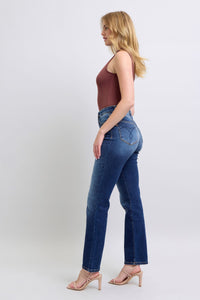 Hazel Blues® |  Judy Blue Washed Straight Leg Jeans with Pockets