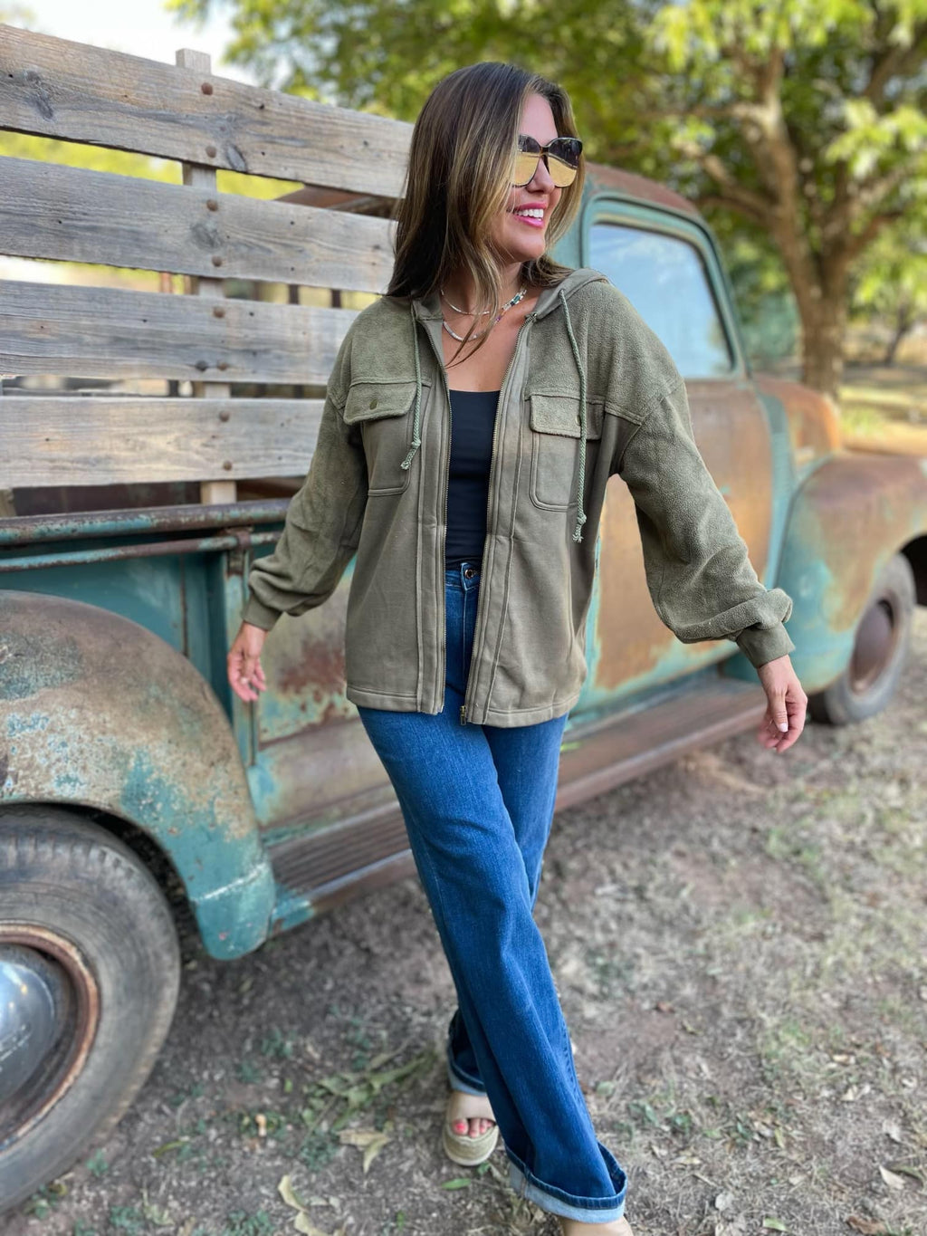 Hazel Blues® |  PREORDER: Carson Hooded Jacket in Five Colors