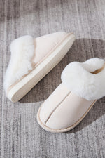 Hazel Blues® |  Faux Fur Round Toe Slippers