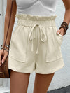 Hazel Blues® |  Paperbag Waist Shorts with Pockets