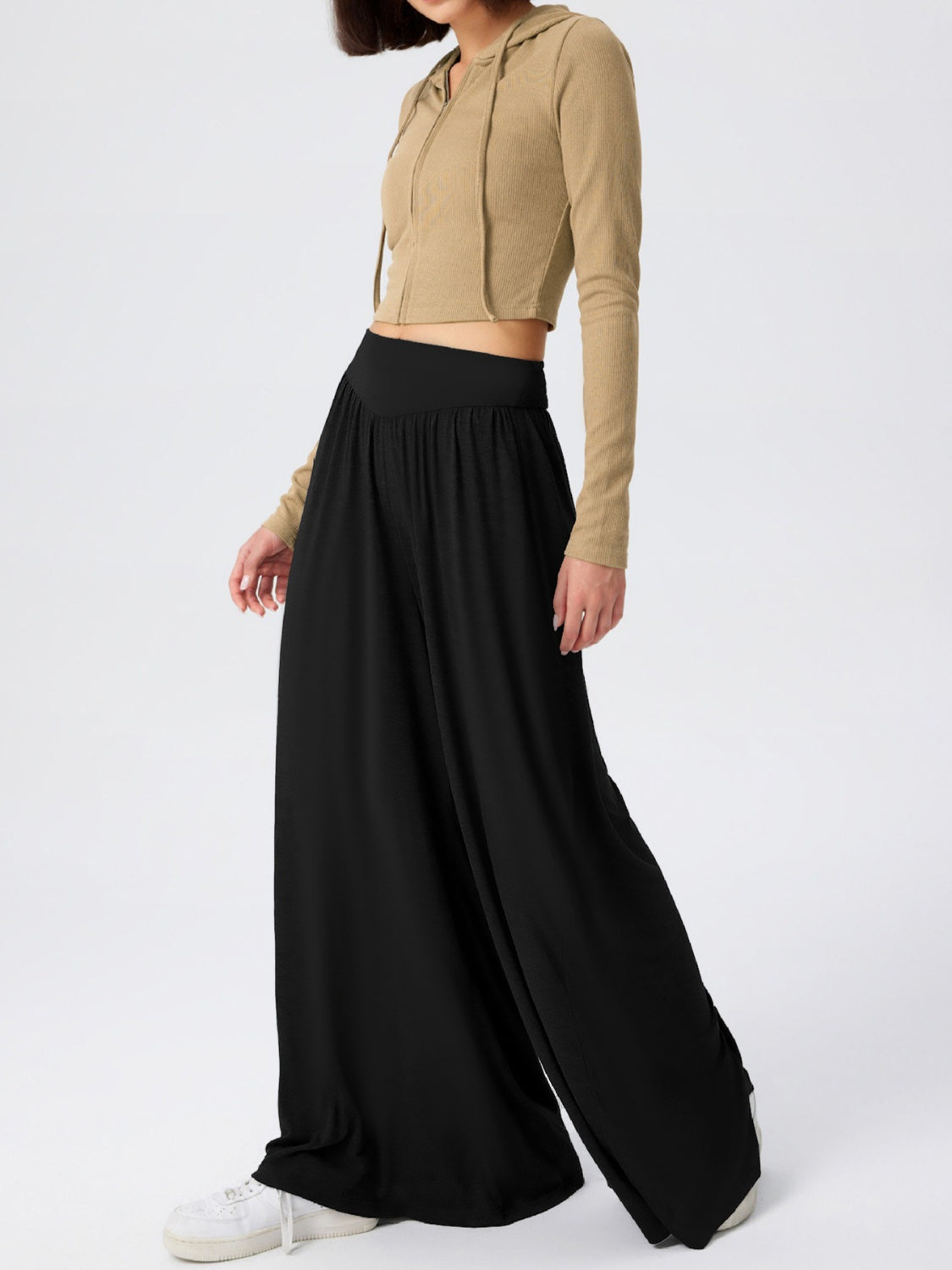 Hazel Blues® |  High Waist Wide Leg Pants