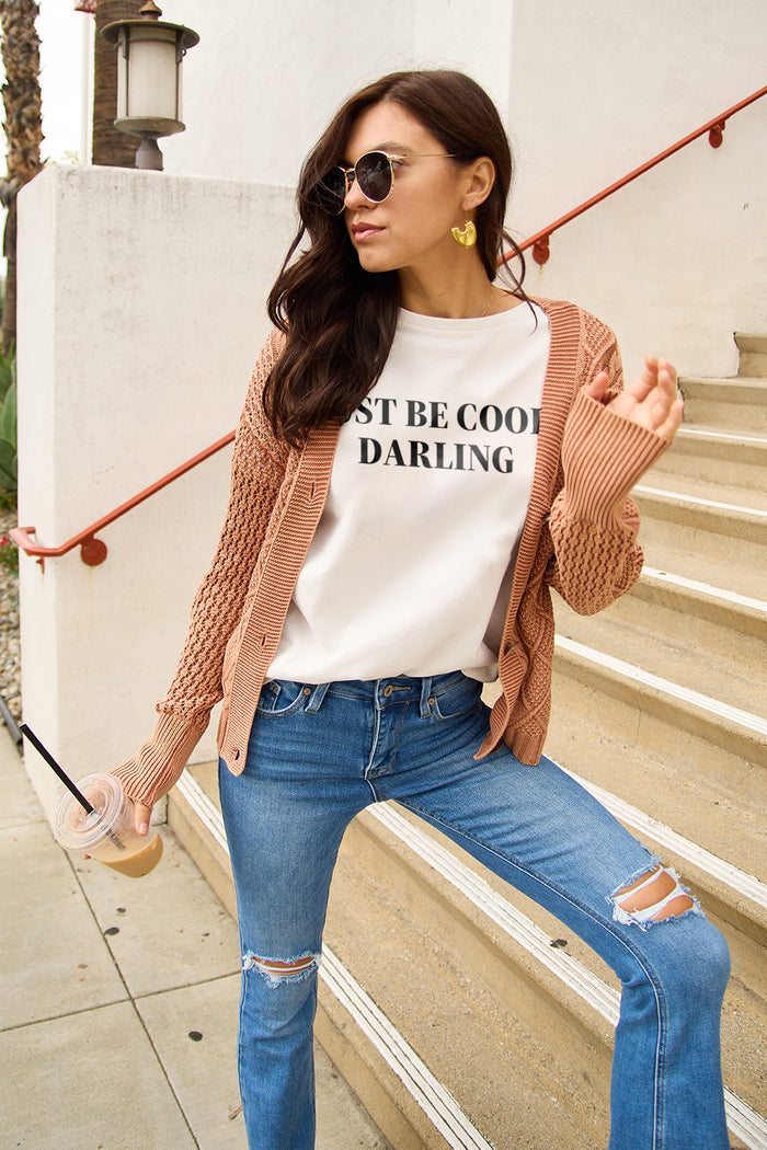 Hazel Blues® |  JUST BE COOL DARLING Short Sleeve T-Shirt