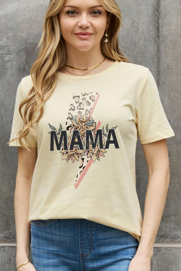 Hazel Blues® |  MAMA Graphic Cotton Tee