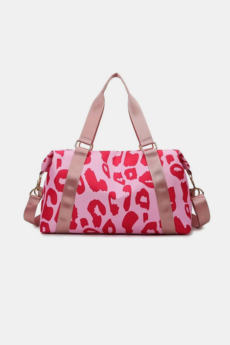 Hazel Blues® |  Zenana Leopard Travel Duffle Bag