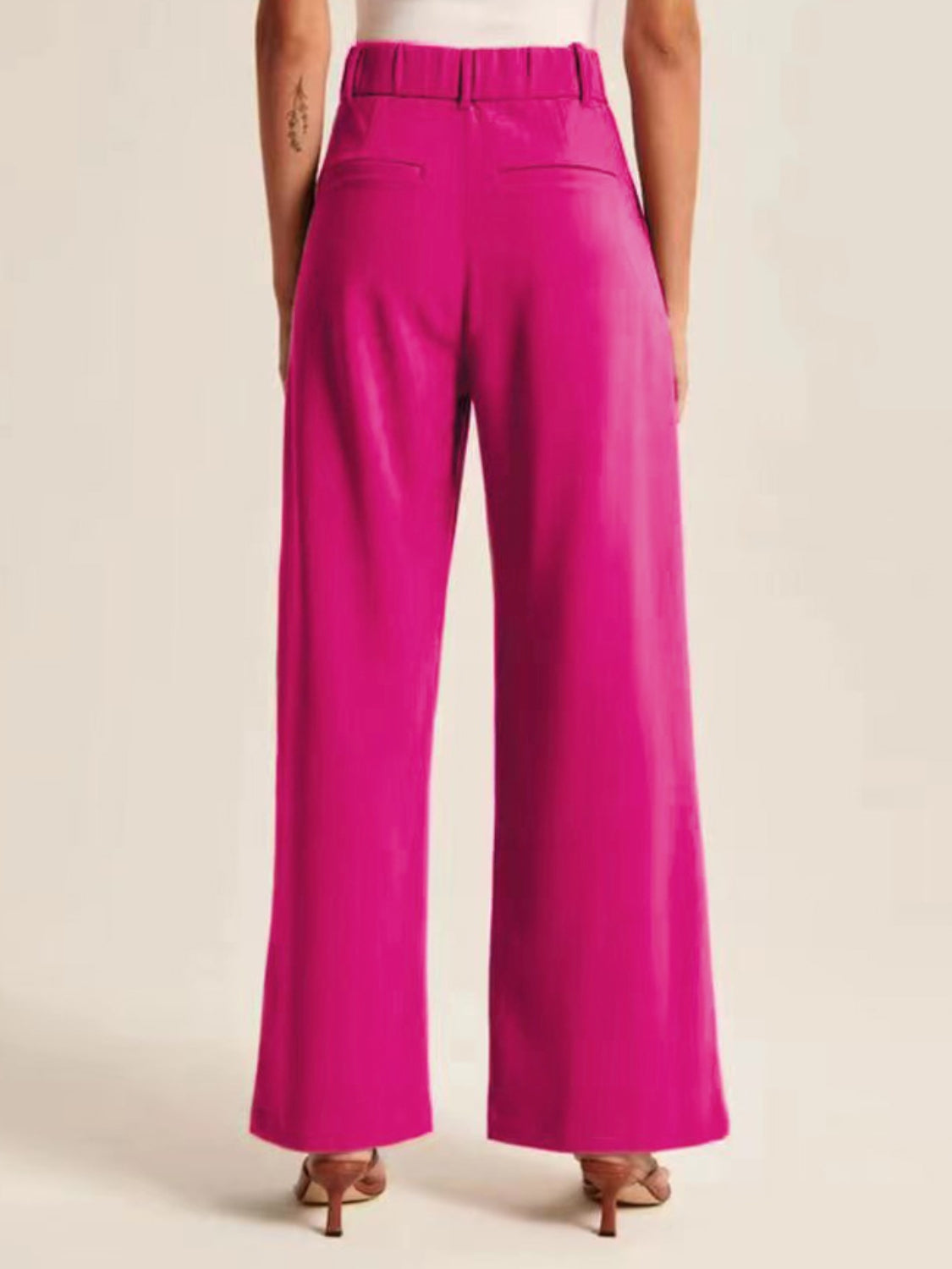 Hazel Blues® |  High Waist Wide Leg Pants