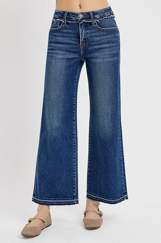 Hazel Blues® | RISEN Tummy Control Bootcut Jeans